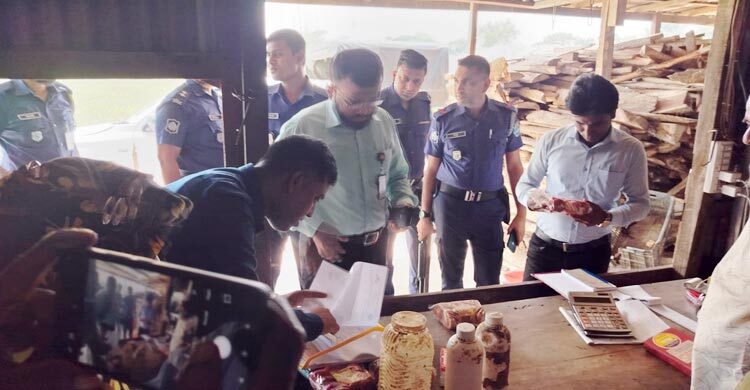 ‎মাদারীপুরে বেকারি মালিকের লাখ টাকা জরিমানা