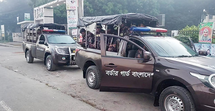 মাদারীপুরে ৪ প্লাটুন বিজিবি মোতায়েন