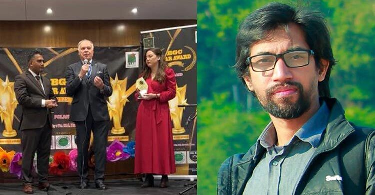 সাংবাদিকতায় পোল্যান্ডে আন্তর্জাতিক সম্মাননা পেলেন মাহতাব শফি