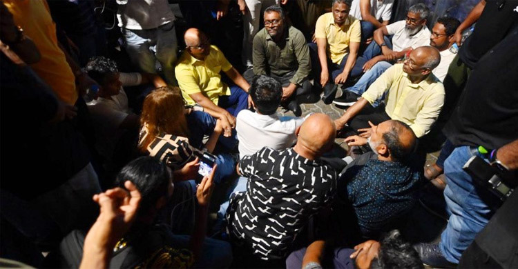 মালদ্বীপে এমডিপির সমাবেশ ঘিরে উত্তেজনা, পুলিশের সঙ্গে সংঘর্ষ
