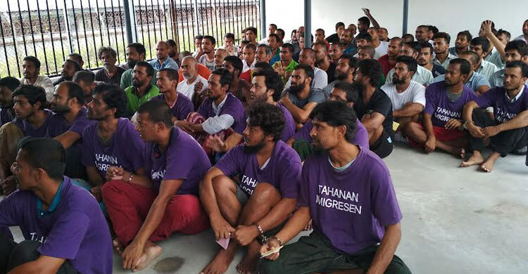 মালয়েশিয়ায় ১৭৮৯৬ অভিবাসী আটক, বাংলাদেশি ১১৩৬