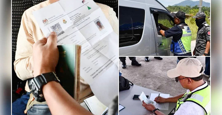 মালয়েশিয়ায় যৌথ অভিযানে বাংলাদেশিসহ ২৪ অভিবাসী আটক