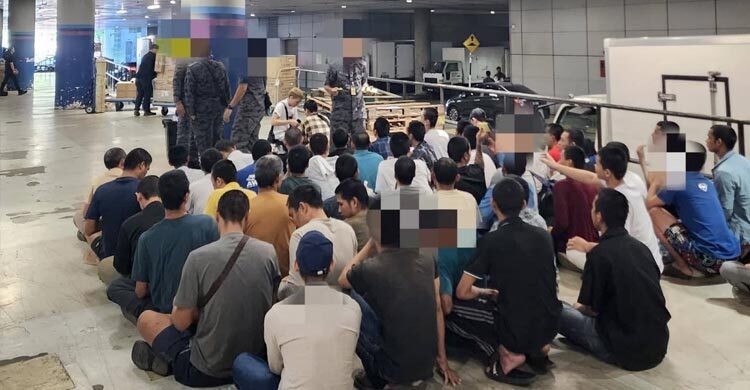 মিয়ানমারের ৫৫ নাগরিককে দেশে ফেরত পাঠিয়েছে মালয়েশিয়া