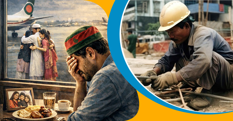 প্রবাসীর ঈদে লুকিয়ে থাকে না বলা হাজার কথা