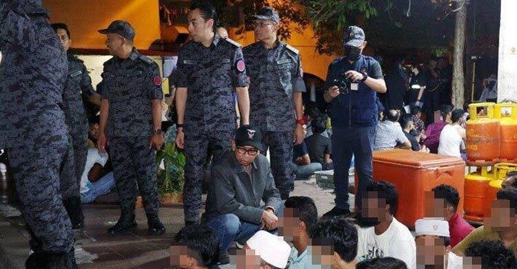 মালয়েশিয়ার কেদাহে অভিযান, ১২২ অভিবাসী আটক