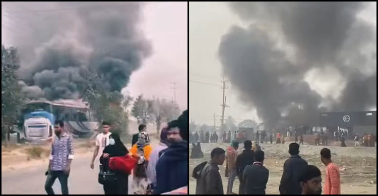 ভাঙচুর-অগ্নিসংযোগের ঘটনায় আরও দুই মামলায় আসামি ৫ হাজার