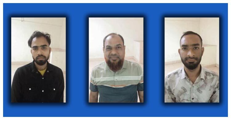 গুলশানে বাসায় তল্লাশির ঘটনায় সাবেক তত্ত্বাবধায়কসহ ৩ জন কারাগারে