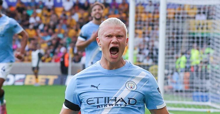 প্রতিপক্ষকে একহালি গোল দিয়ে নবযাত্রা ম্যানসিটির