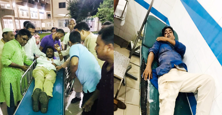 সভা শেষে বাড়ি ফেরার পথে হামলার শিকার ৫ যুবদল নেতা