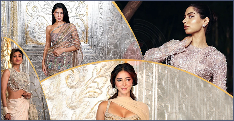 মনীশ মালহোত্রার দিওয়ালি পার্টিতে ফ্যাশনের ঝলক