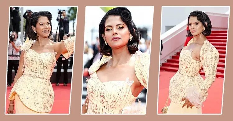 ভিন্টেজ গ্ল্যাম লুকে তাক লাগলেন দেশিকন্যা প্রিয়তী