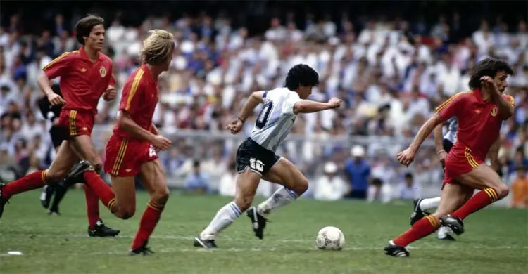 বেলজিয়ামের বিপক্ষে ম্যারাডোনার সেই অতিপ্রাকৃত জাদুকরী মুহূর্ত