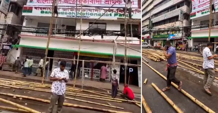 মে দিবসে শ্রমিক সমাবেশ করবে বিএনপি, নয়াপল্টনে তৈরি হচ্ছে মঞ্চ