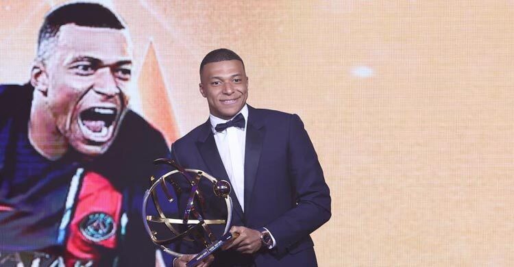 Mbappe wins award for France’s player of the year