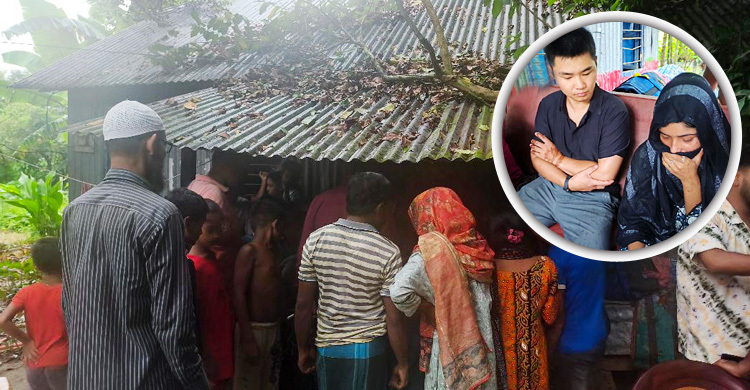 মাদারীপুরে এসে তরুণীকে বিয়ে করলেন চীনা যুবক