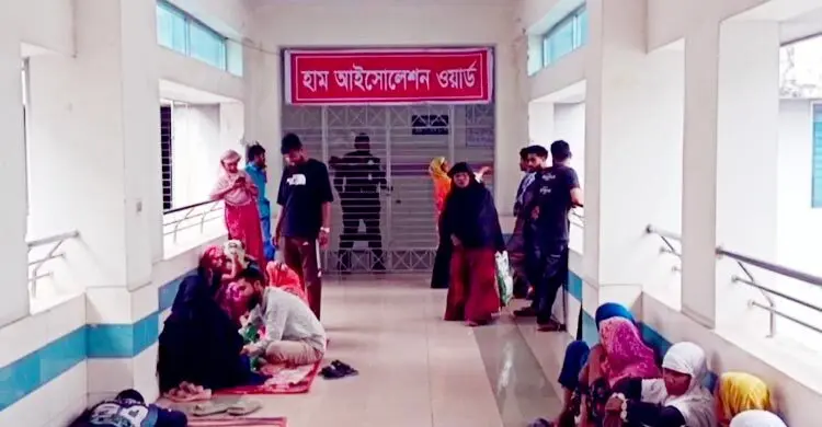 হামের উপসর্গ নিয়ে ময়মনসিংহ মেডিকেলে আরও ২৬ শিশু ভর্তি