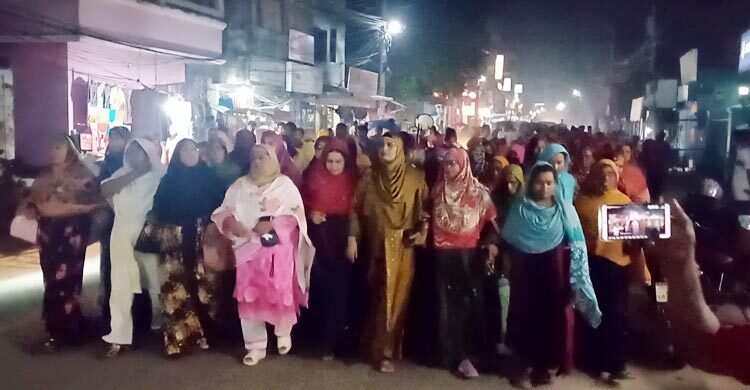 মেহেরপুর-১ আসনের মনোনয়ন বাতিলের দাবিতে বিক্ষোভ