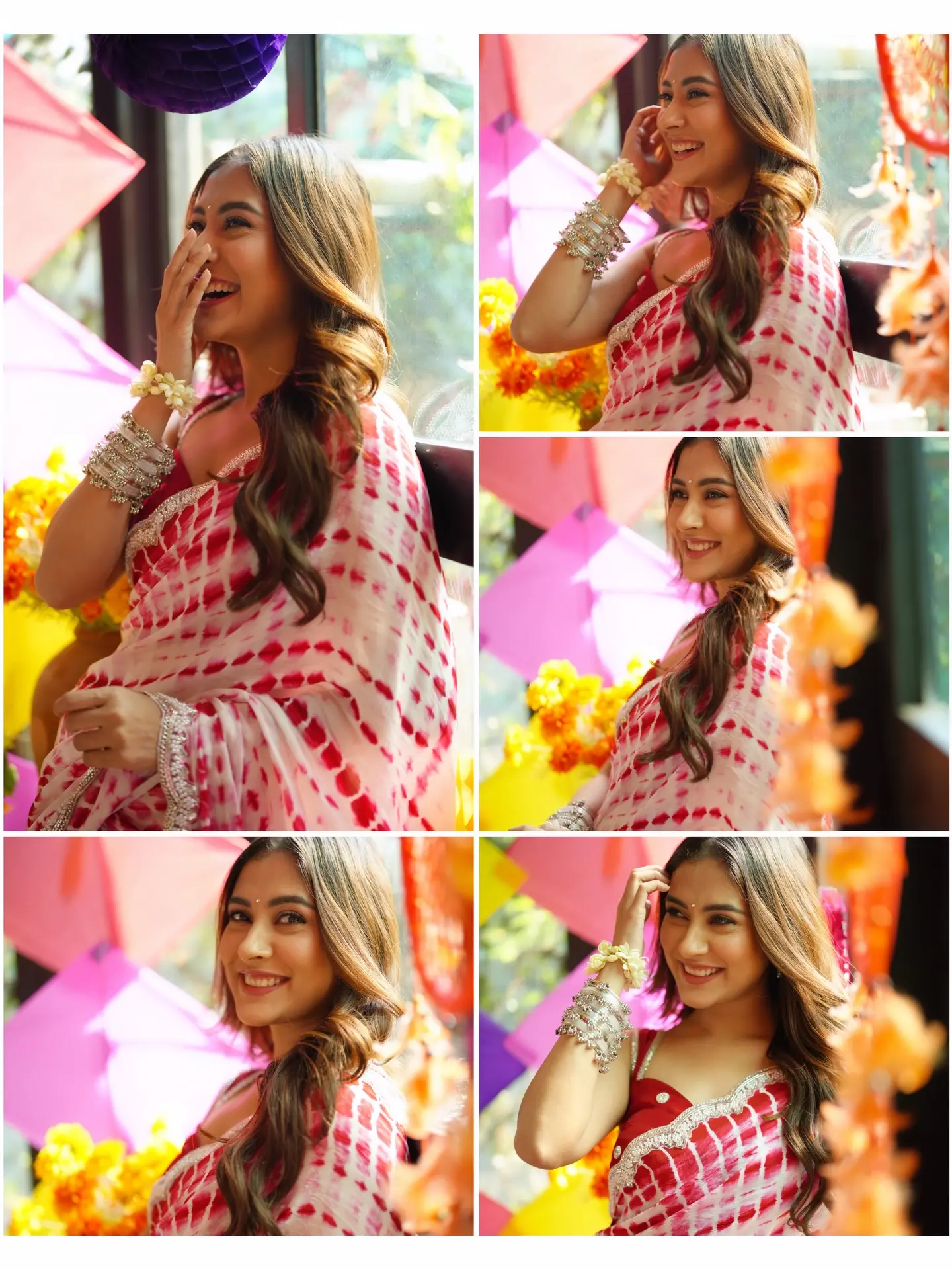 বৈশাখী লুকে যেমন ছিল তারকারা