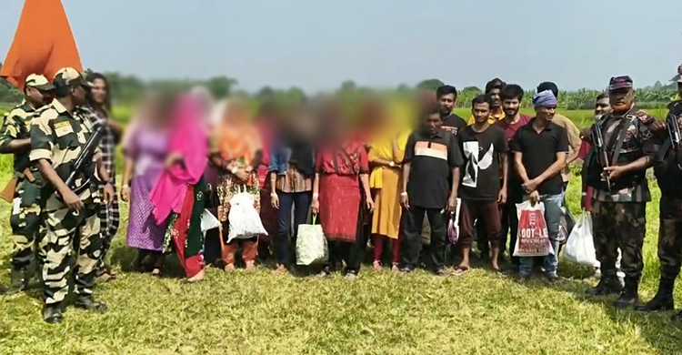 মেহেরপুর সীমান্তে ৩০ বাংলাদেশিকে হস্তান্তর করলো বিএসএফ