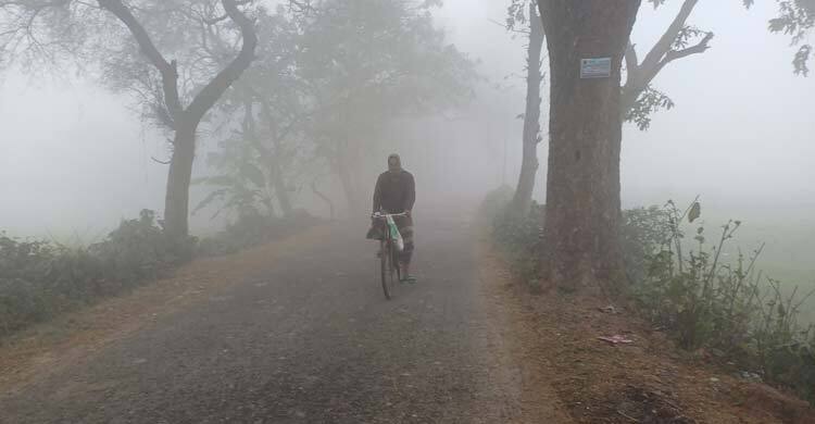 মেহেরপুরে শৈত্যপ্রবাহে স্থবির জনজীবন