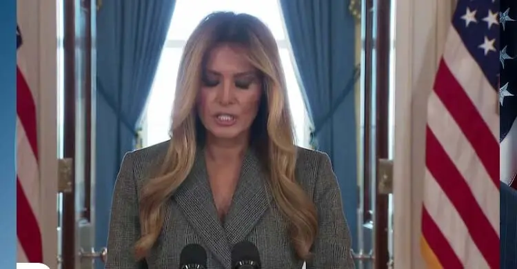 নিজেকে নির্দোষ দাবি করে আচমকা বক্তব্য দিলেন মেলানিয়া ট্রাম্প