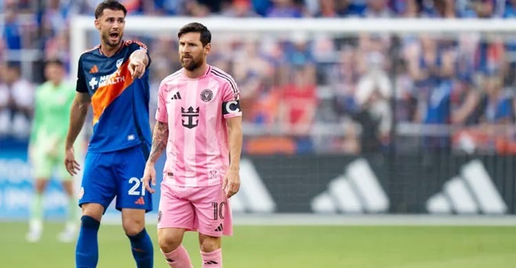 মিয়ামির পাঁচ ম্যাচের জয়রথ থামলো সিনসিনাটির কাছে ৩ গোল খেয়ে