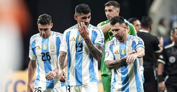 আর্জেন্টিনা দলে মেসি, ডি পল, মাস্তান