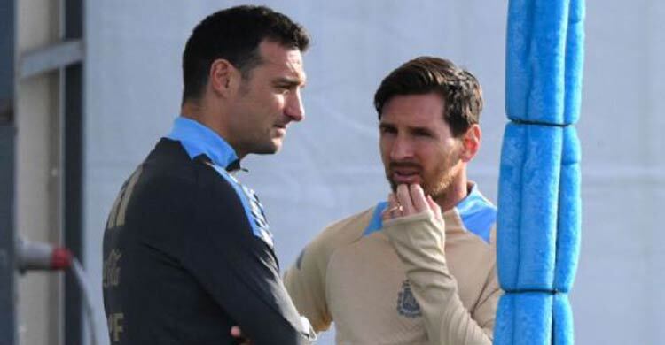 মেসিকে নিয়ে কোনো ধরনের ঝুঁকি নিতে নারাজ স্কালোনি