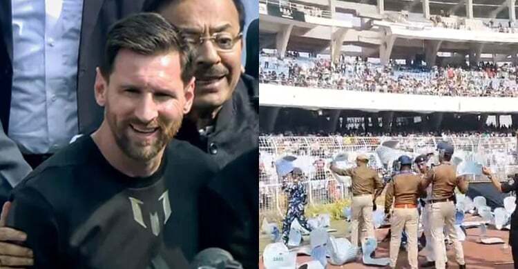 VIP shield, vanishing Messi: What triggered chaos at Kolkata’s Salt Lake Stadium