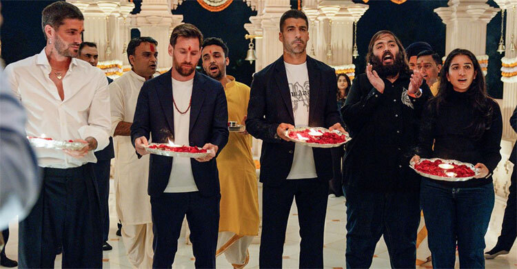 Messi joins Maha Aarti at Vantara temple for world peace