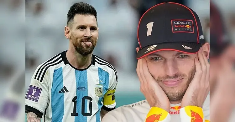 ফরমুলা ওয়ান তারকা ভারস্টাপেন, ‘মেসিকে ডিফেন্ড করা সম্ভবই না’