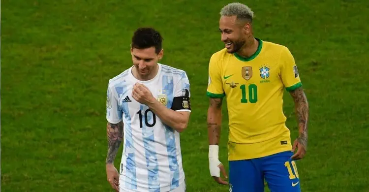 নিরপেক্ষ না থেকে নেইমারকে বিশ্বকাপে চান মেসি