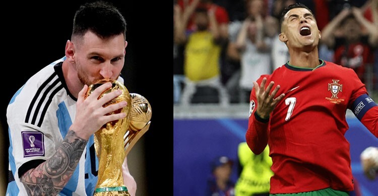 মেসি যেন বিশ্বকাপ না জেতেন, প্রার্থনা করেছিলেন রোনালদো