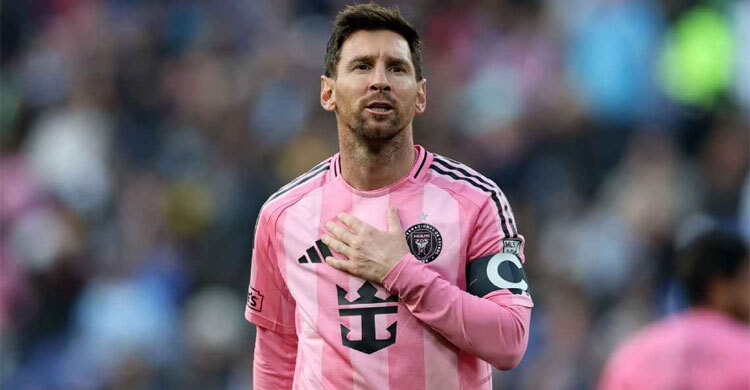 বিশ্রামে মেসি, গোলশূন্য ড্র মিয়ামির, লাল কার্ড কোচের