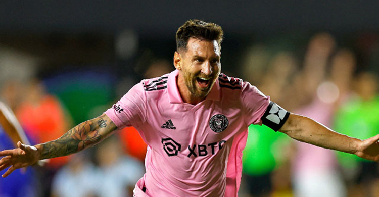 Messi scores two more as Miami march past Orlando