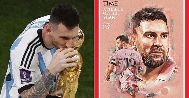 Messi named Time’s Athlete of the Year for 2023