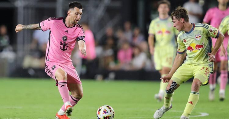 Five assists and goal for Messi, hat-trick for Suarez as Miami hit six