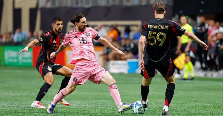 Messi on target as Miami down Atlanta