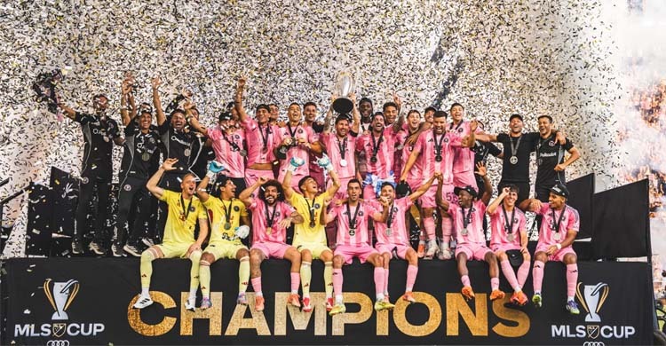 মেসির জোড়া অ্যাসিস্টে মিয়ামির স্বপ্নপূরণ