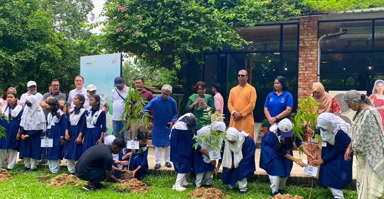 স্মৃতির শোক ভুলে সবুজের ছায়ায় নতুন জীবনের পথে মাইলস্টোনের শিক্ষার্থীরা