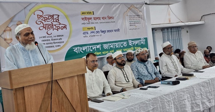 রাজনৈতিকভাবে আমাদের দাস বানিয়ে রাখতে চায় ভারত: সাইফুল আলম খান