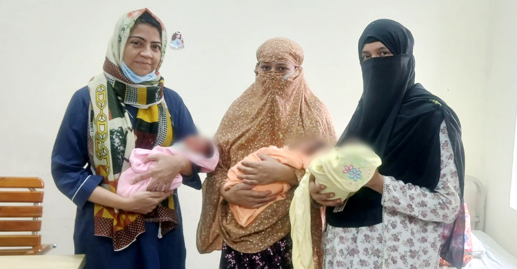 মিরসরাইয়ে একসঙ্গে তিন সন্তানের জন্ম দিলেন গৃহবধূ