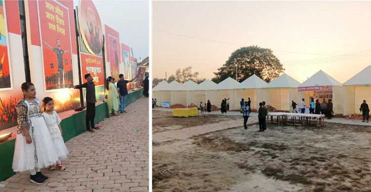 জেলা প্রশাসনের ফুল উৎসবে ‘গণঅভ্যুথান কর্নার’ সরিয়ে ফুড কার্ট
