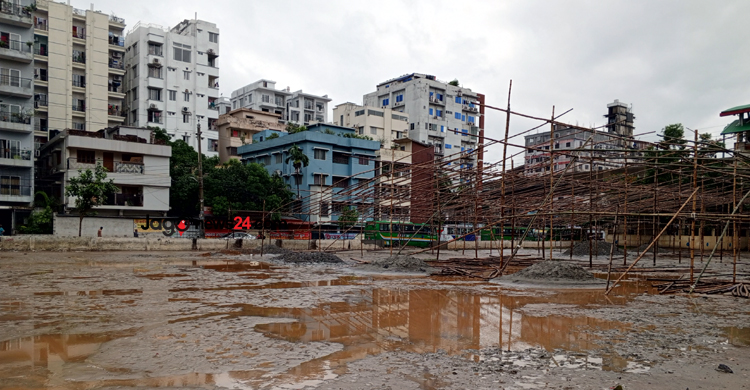 দুর্ভোগে ভরা বৃষ্টি মিরপুরে