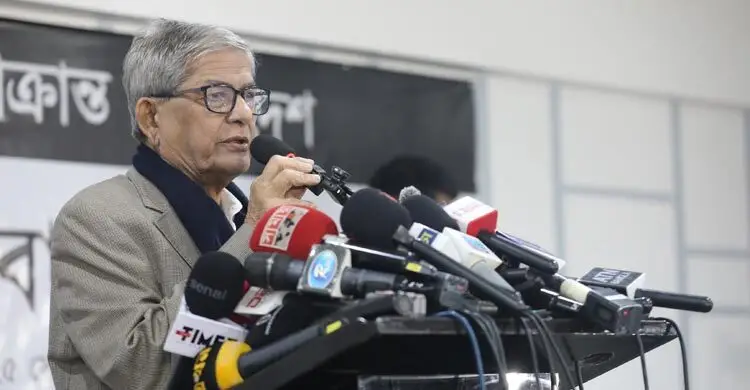 প্রথম আলো-ডেইলি স্টার নয়, গণতন্ত্রের ওপর আঘাত এসেছে: মির্জা ফখরুল