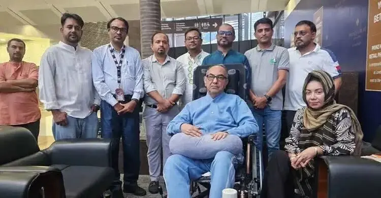 মির্জা আব্বাসের শারীরিক অবস্থার উন্নতি, দেশে ফিরতে লাগবে আরও কিছুদিন