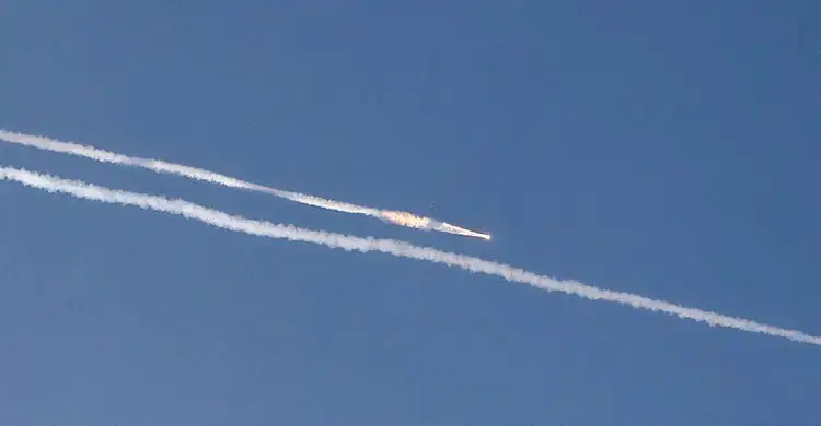 Israel says Iran fires missiles toward its territory