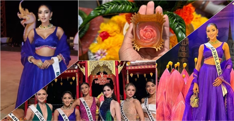 থাইল্যান্ডে নীলপরী বাংলাদেশের সুন্দরী মিথিলা