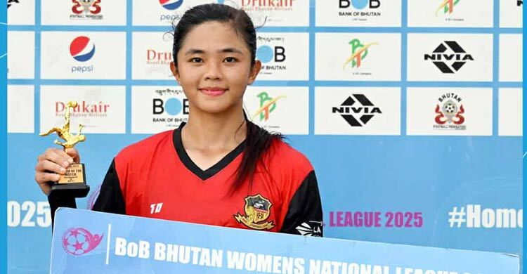 ভুটানে আবারও ম্যাচসেরা মাতসুশিমা সুমাইয়া