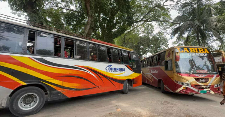 ঢাকা-ভাঙ্গা এক্সপ্রেসওয়েতে যানবাহন চলাচল বন্ধ